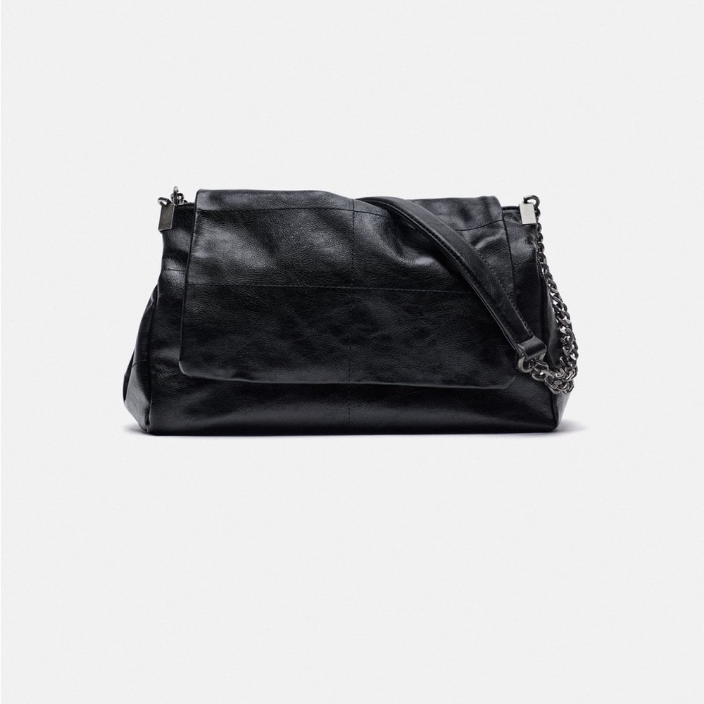 Zara Rock Style Flap Shoulder Bag